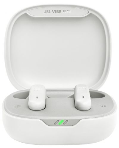 Безжични слушалки JBL - Vibe Flex, TWS, бели - 2