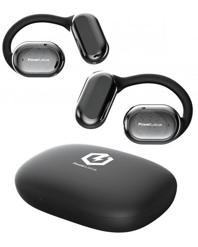 Безжични слушалки PowerLocus - Free X, TWS, черни - 3