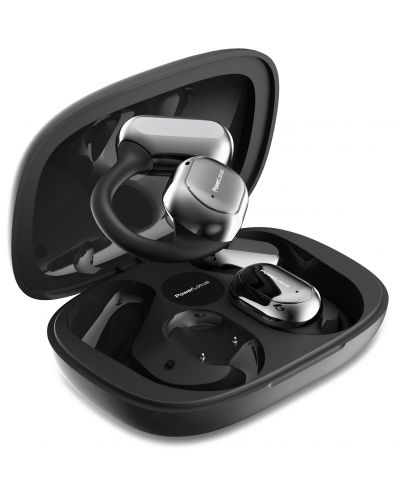 Безжични слушалки PowerLocus - Free X, TWS, черни - 1