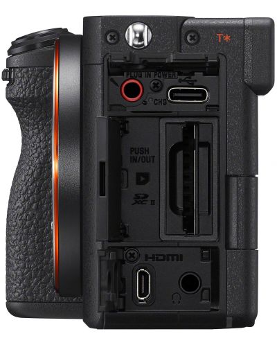 Безогледален фотоапарат  Sony - A7C II, 33MPx, Black - 7