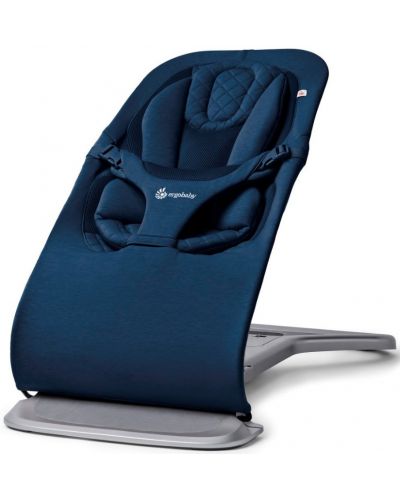 Бебешки шезлонг 3 в 1 Ergobaby - Evolve, Midnight Blue - 2