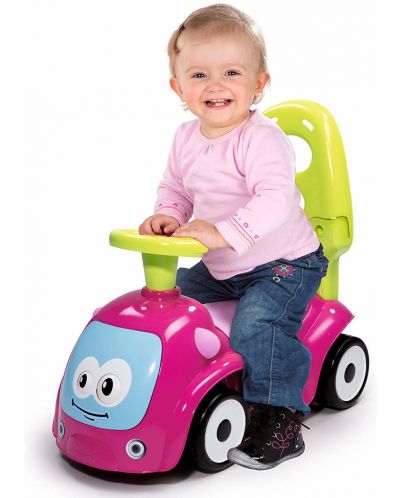 Детска количка Smoby - 4 в 1, розова - 3
