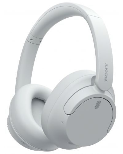 Безжични слушалки Sony - WH-CH720, ANC, бели - 1