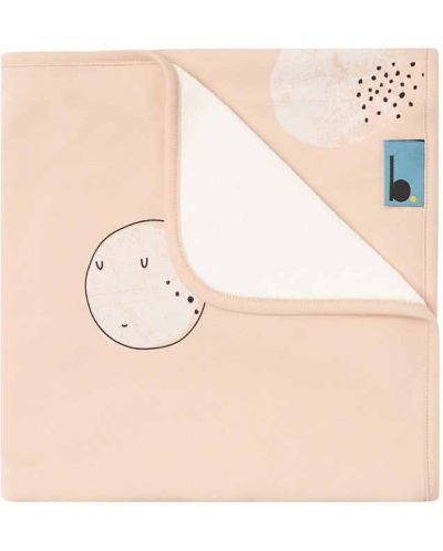 Бебешко памучно одеяло Baby Clic - Nuit Pink, 75 х 80 cm - 1