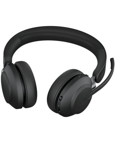 Безжични слушалки с микрофон Jabra - Evolve  2 65 UC Stereo, черни - 3