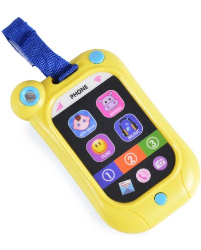 Бебешки телефон Huanger - Жълт - 1