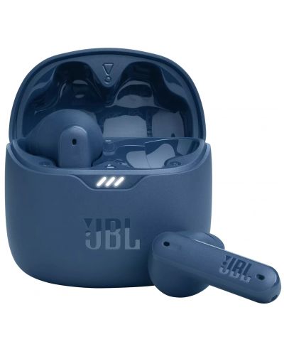 Безжични слушалки JBL - Tune Flex, TWS, ANC, сини - 1