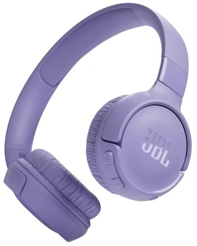 Безжични слушалки с микрофон JBL - Tune 520BT, лилави - 1