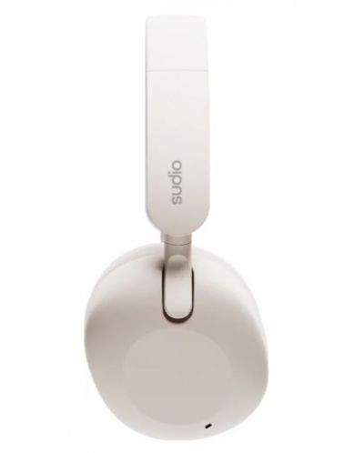 Безжични слушалки с микрофон Sudio - K2, бели - 3