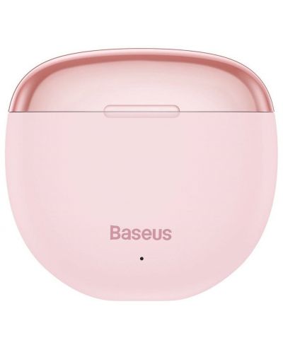 Безжични слушалки Baseus - Encok W2, TWS, розови - 5