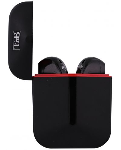 Безжични слушалки T'nB - ZIP, TWS, черни - 2