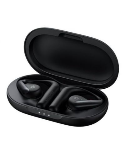 Безжични слушалки Anker - SoundCore AeroFit, TWS, черни - 5