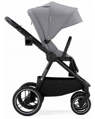 Комбинирана бебешка количка 2 в 1 KinderKraft - Nea, Platinium Grey - 4