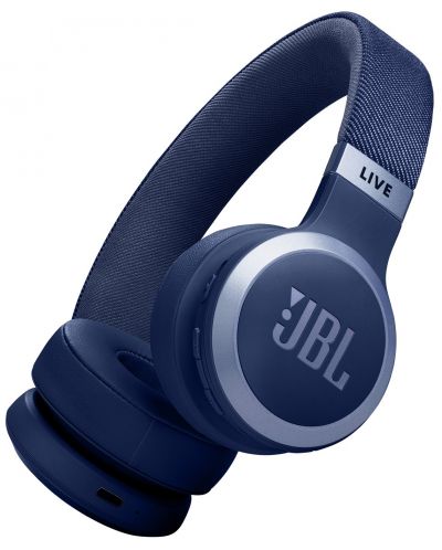 Безжични слушалки JBL - Live 670NC, ANC, сини - 1