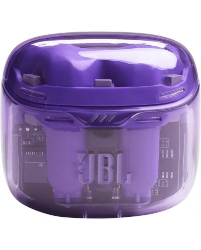Безжични слушалки JBL - Tune Flex Ghost Edition, TWS, ANC, Purple Ghost - 8