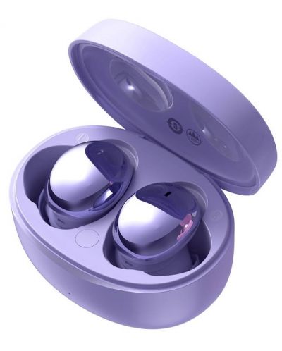 Безжични слушалки Baseus - Bowie E2, TWS, лилави - 3