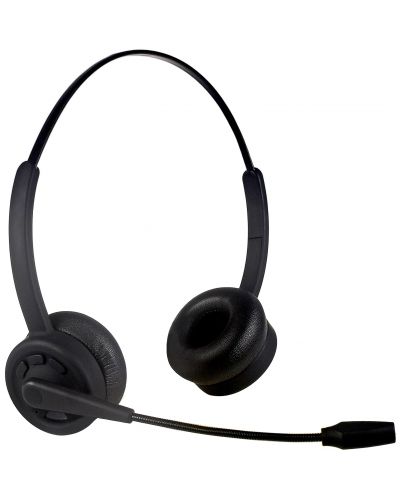 Безжични слушалки с микрофон T'nB - ACTIV 400S, черни - 1
