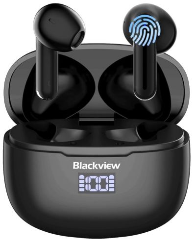 Безжични слушалки Blackview - AirBuds 7, TWS, черни - 2