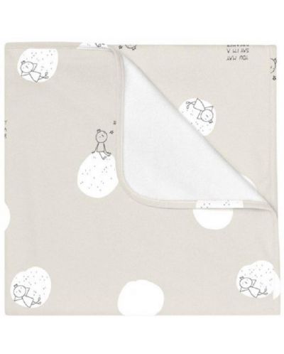 Бебешко одеяло Baby Clic - Dreamer Grey, 75 х 80 cm - 1