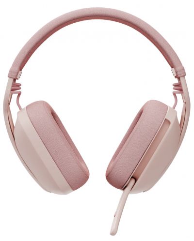 Безжични слушалки с микрофон Logitech - Zone Vibe 100, розови - 5