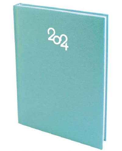 Бележник Spree Pastel - С твърда корица, светлозелен, 168 листа, 2024 - 1