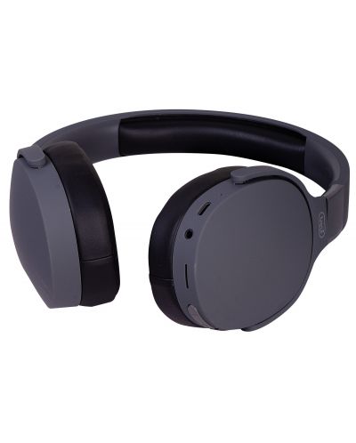 Безжични слушалки с микрофон Trevi - DJ 12E45 BT, черни/сиви - 4