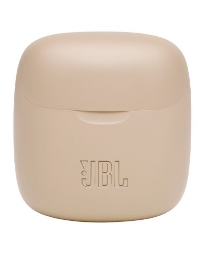 Безжични слушалки с микрофон JBL - T225 TWS, златисти - 6