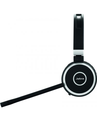 Безжични слушалки с микрофон Jabra - Evolve 65 SE UC, черни - 4
