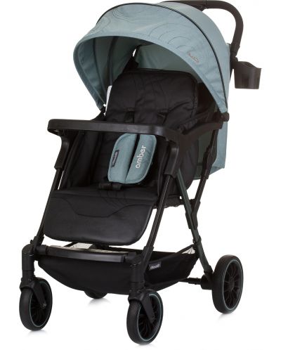 Бебешка лятна количка Chipolino - Амбър, пастелно зелено - 3