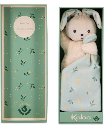 Бебешка кърпичка за гушкане Kaloo - Зайче Citrus Bouquet, 18 сm - 3