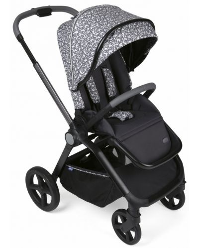 Бебешка количка 2 в 1 Chicco - Mysa, Charming Grey - 1