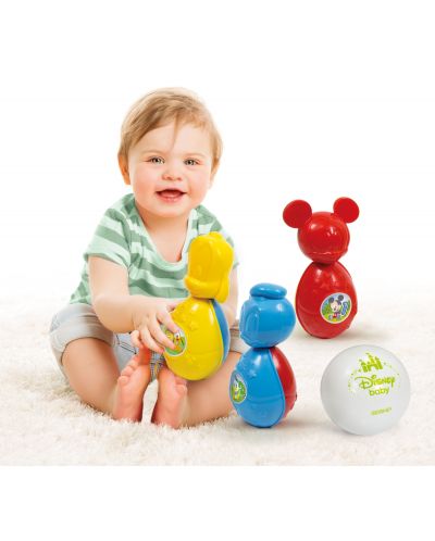 Бебешка играчка Clementoni Baby - Боулинг - 1