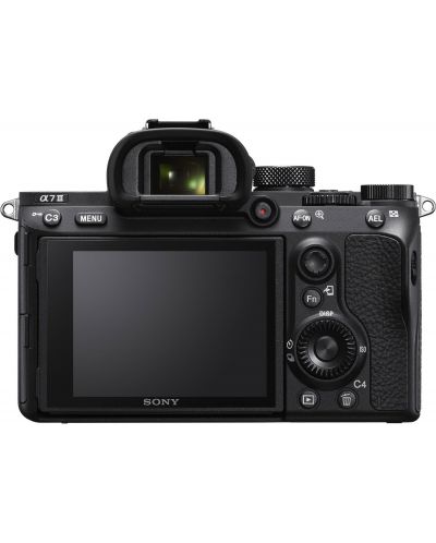 Безогледален фотоапарат Sony - Alpha A7 III, 24.2MPx, Black - 6