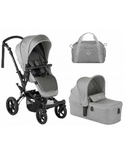 Бебешка количка 2 в 1 Jane - Crosswalk R, Micro-BB, dim grey  - 1
