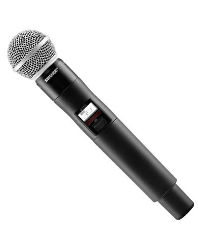 Микрофон Shure - QLXD2/SM58-K51, черен/сребрист - 2