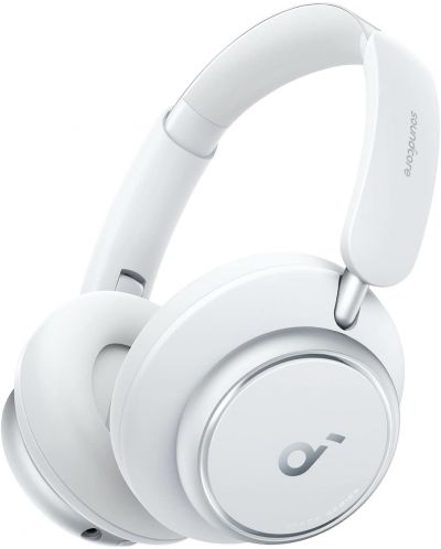 Безжични слушалки Anker - SoundCore Space Q45, ANC, бели - 1