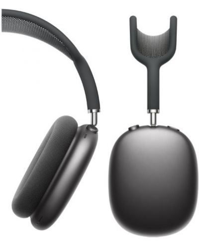 Безжични слушалки с микрофон Apple - AirPods Max, Space Grey - 3