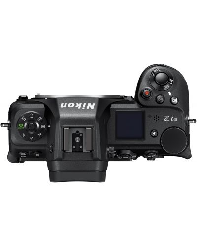 Безогледален фотоапарат Nikon - Z6 III, Nikkor Z 24-120 mm, f/4 S, черен - 4