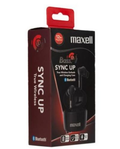 Безжични слушалки с микрофон Maxell - B13, TWS, черни - 2
