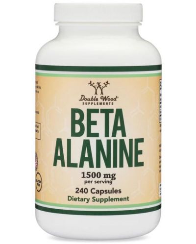 Beta Alanine, 240 капсули, Double Wood - 1