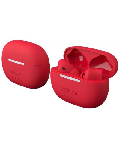 Безжични слушалки Defunc - TRUE ANC, TWS, червени - 3