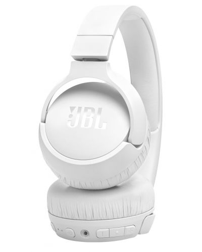 Безжични слушалки с микрофон JBL - Tune 670NC, ANC, бели - 3
