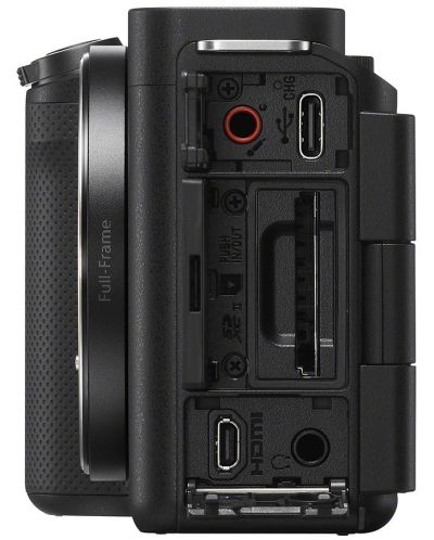 Компактен фотоапарат за влогинг Sony - ZV-E1, 12MPx, черен - 7