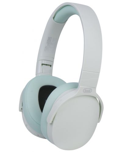 Безжични слушалки с микрофон Trevi - DJ 12E45 BT, зелени - 1