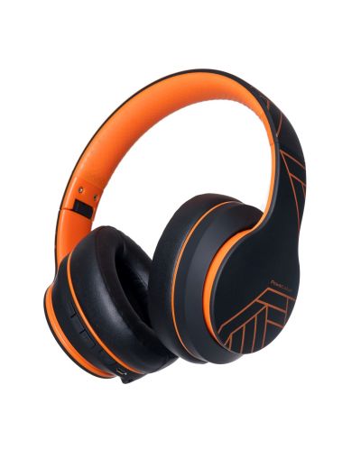 Безжични слушалки PowerLocus - P6, оранжеви - 4