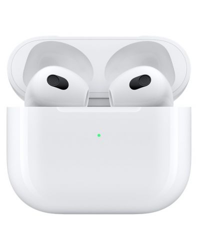 Безжични слушалки Apple - AirPods 3, Lightning Case, TWS, бели - 3