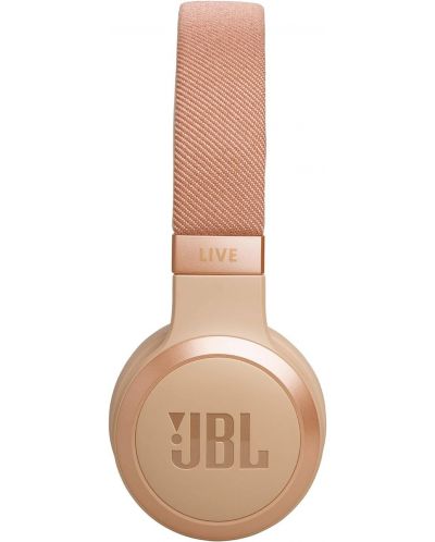 Безжични слушалки JBL - Live 670NC, ANC, Sandstone - 4