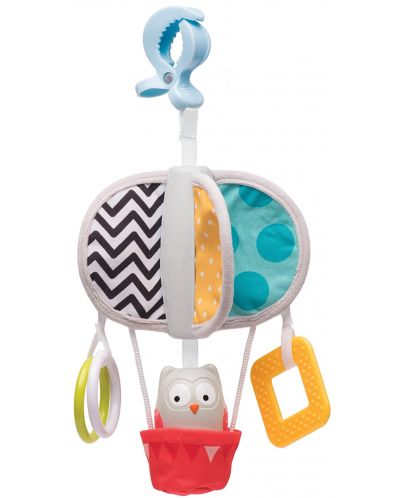 Бебешка играчка с клипс Taf Toys - Бухалче - 1