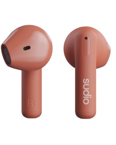 Безжични слушалки Sudio - A1, TWS, сиена - 2