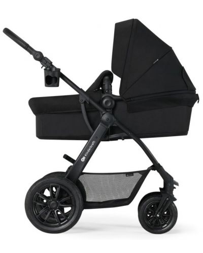 Бебешка количка 3 в 1 KinderKraft - Xmoov, черна - 2